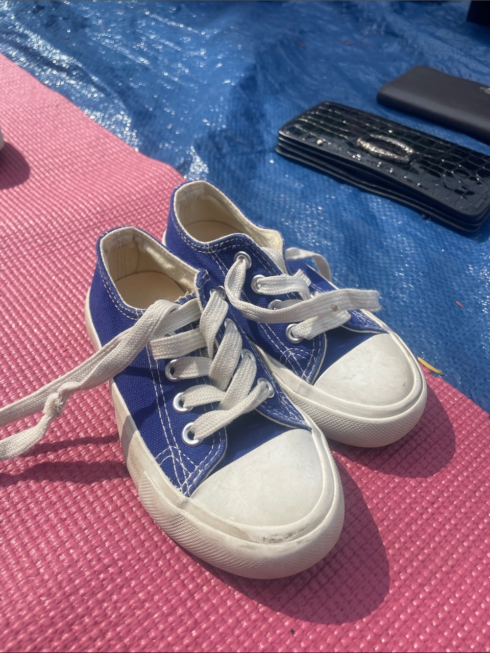 Blue Kids Sneakers